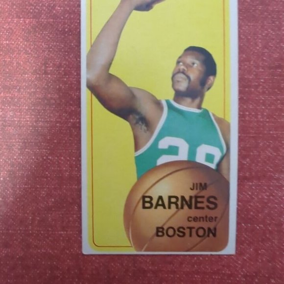 1970 Topps #121 Jim Barnes Celtics ROOKIE Cameron Univer. - Picture 2 of 7